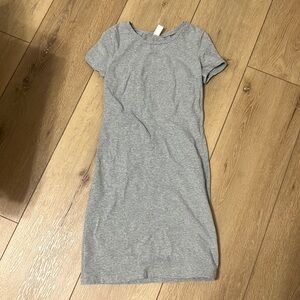 Old Navy Heather Grey T-Shirt Dress XS